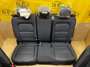 KOMPLET FOTELE MATERIAŁOWE WNĘTRZE TUNEL ŚRODKOWY FORD KUGA ST-LINE MK3