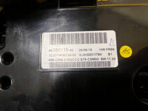 LICZNIK OBROTOMIERZ ZEGARY ANGOL ANGLIK CITROEN C4 GRAND PICASSO II