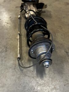 NOGA ZWROTNICA AMORTYZATOR TYŁ PRAWY PORSCHE CAYMAN S 987