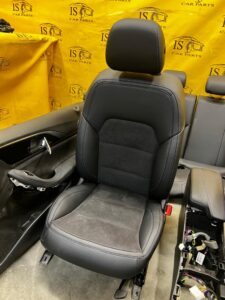 KOMPLET FOTELE WNĘTRZE KANAPA BOCZKI INFINITI Q30 QX30 SKÓRA ALCANTARA