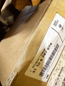 WAHACZ PRZÓD PRZEDNI PRAWY X3 F25 X4 F26 NOWY OEM