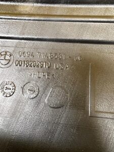 KANAŁ TUNEL PRZEWÓD POWIETRZA TYŁ LEWY BMW X5 F15 E70 X6 F16 E71