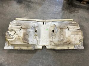 WYKŁADZINA TYŁ KANAPA BEŻ PORSCHE 991 911 GTS LIFT