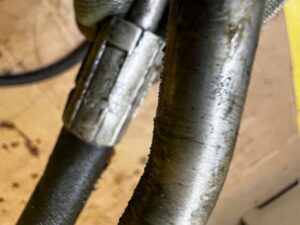 PRZEWÓD WĄŻ RURA OLEJOWY ZAWIESZENIA MERCEDES GL X166