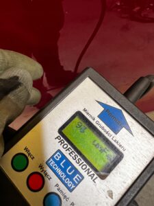 DRZWI LEWA STRONA LEWY PRZÓD TYŁ RANGE ROVER EVOQUE II L551 FIRENZE RED