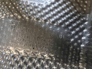 BLACHA OSŁONA OBUDOWA TERMICZNA PORSCHE PANAMERA 970 I LIFT