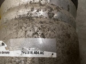 AMORTYZATOR PNEUMATYCZNY MIECH PRZÓD PRAWY PORSCHE CAYENNE II 7P5 GTS