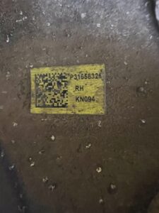 ZWROTNICA PIASTA TARCZA TYŁ PRAWY VOLVO XC90 II XC60 II 2WD FWD