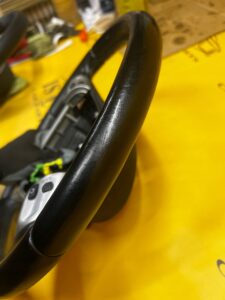 KIEROWNICA SKÓRA MULTIFUNKCJA PORSCHE CAYMAN BOXSTER 987 POLIFT LIFT