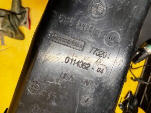 SCHOWEK PÓŁKA WKŁAD TYLNEJ KONSOLI ŚRODKOWEJ BMW X5 E70 X6 E71