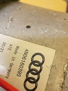 AMORTYZATOR PNEUMATYCZNY AUDI A8 D5 4N0616039S