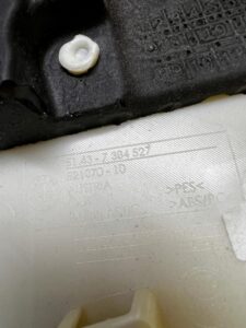 OSŁONA POSZYCIE SŁUPKA B LEWA BMW 5 G30