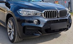 KOMPLET PRZÓD MASKA LAMPY PRZÓD CHŁODNICE ZDERZAK BMW F16 X6 416