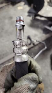 WĄŻ PRZEWÓD RURA RURKA WSPOMAGANIA PORSCHE PANAMERA 970 I LIFT HYBRID