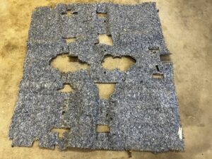 OSŁONA WYGŁUSZENIE WYCISZENIE PODŁOGI PRZÓD FORD RANGER MK5 V