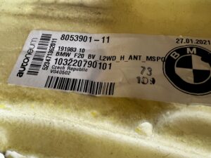 KOMPLETNA WYKŁADZINA DYWAN PRZÓD TYŁ BMW F22 F87 M2 M240