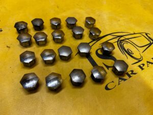 20 X ZAŚLEPKA ZATYCZKA CHROM ŚRUBY FELGI PEUGEOT 308 II T9 508 II 3008 II