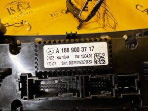 PANEL PRZEŁĄCZNIK NAWIEWU KLIMATYZACJI MERCEDES GLS X166 USA