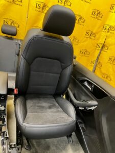 KOMPLET FOTELE WNĘTRZE KANAPA BOCZKI INFINITI Q30 QX30 SKÓRA ALCANTARA