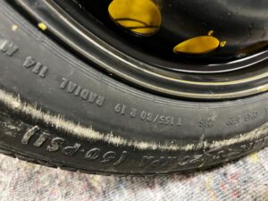 ZESTAW NAPRAWCZY KOŁO ZAPASOWE DOJAZDOWE MERCEDES GL GLS X166 155/80 R19