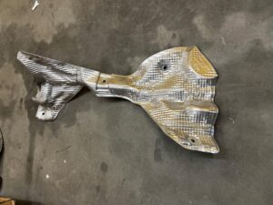 BLACHA OSŁONA TERMICZNA PORSCHE MACAN 95B