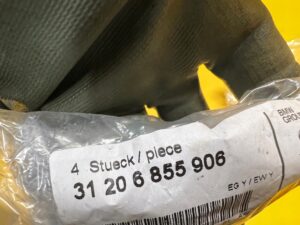 4 X ŚRUBA ZWROTNIYCY PRZÓD BMW 5 F07 F10 6 F06 7 F01 X3 F25 X4 F26 NOWA OEM