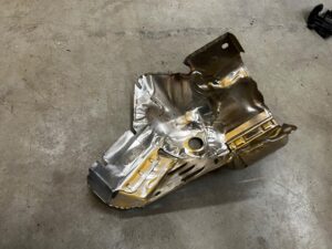 BLACHA OSŁONA TERMICZNA TURBINY CITROEN PEUGEOT 1.6 THP