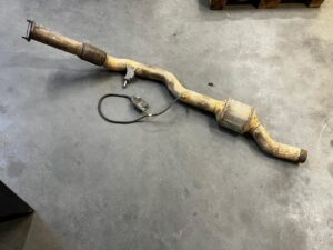 RURA WYDECHOWA KATALIZATOR SONDA NOX AUDI Q7 4M0 3.0 TDI