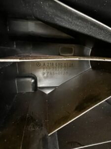 OSŁONA LISTWA MOCOWANIE BAGAŻNIKA LEWA MERCEDES CLS W218 SHOOTING BRAKE