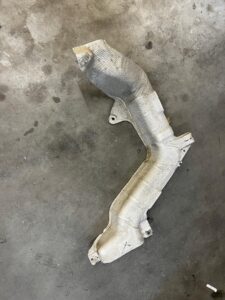 BLACHA OSŁONA TERMICZNA DACIA LODGY LIFT 2022R 1.5 BLUE DCI