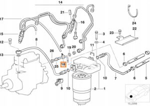 PRZEWÓD WAŻ RURKA PALIWA PALIWOWY BMW 3 E36 5 E39 7 E38 NOWY OEM