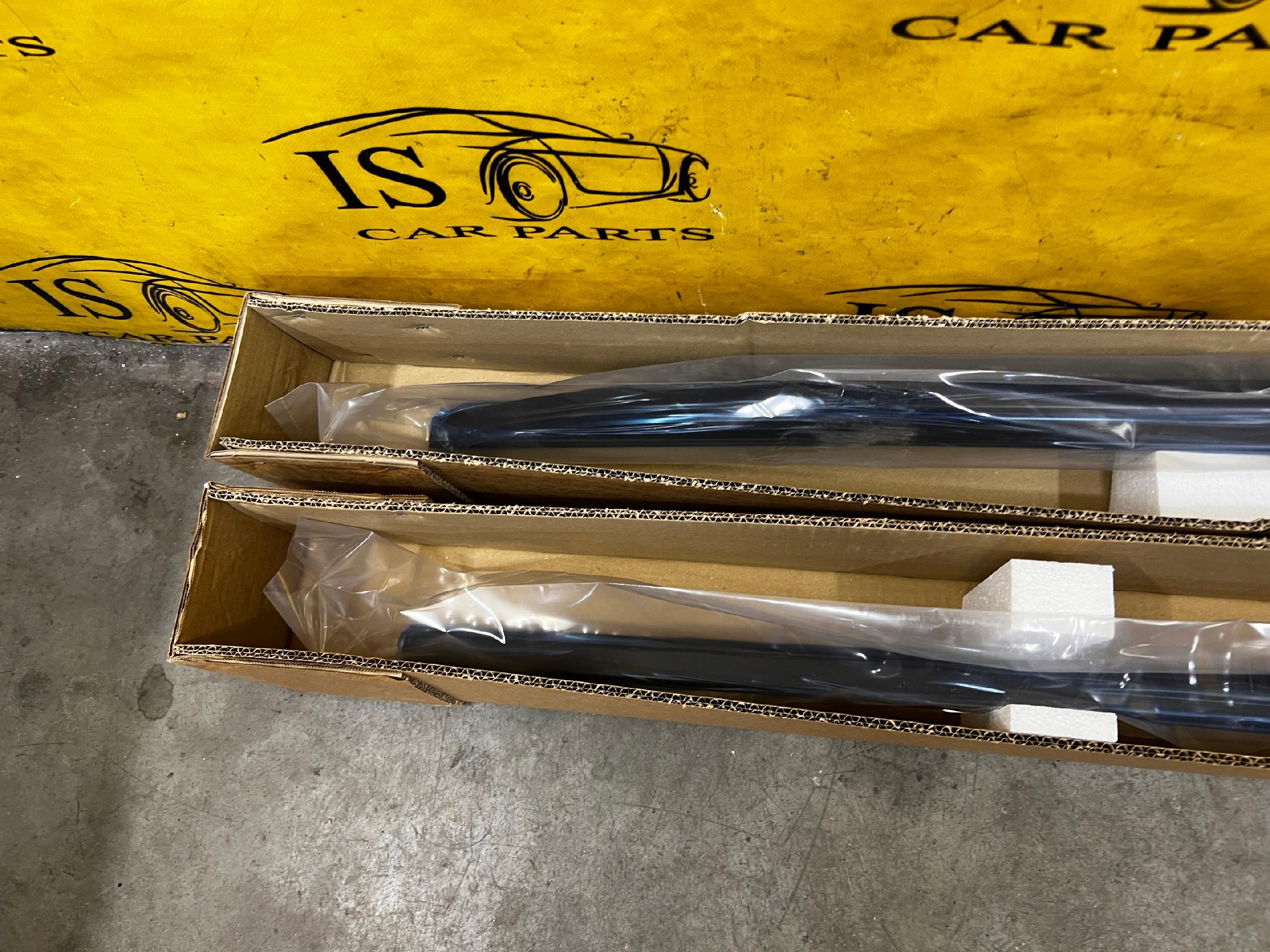 KOMPLET LISTWY RELINGI DACHOWE CZARNE BMW X2 F39 NOWE OEM