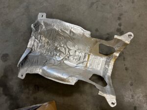 BLACHA OSŁONA TERMICZNA FORD FUSION LIFT USA 2.0 ECOBOOST