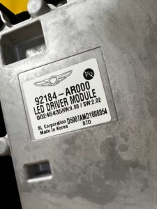 KOMPLETNA LAMPA REFLEKTOR PRAWY PRZÓD FULL LED GENESIS GV70 EUROPA