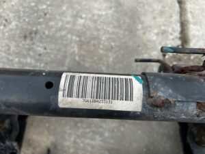 WÓZEK ZAWIESZENIA KOŁYSKA SANKI TYŁ PEUGEOT 508 I LIFT KOMBI SW RXH HYBRID