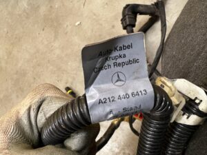 WIĄZKA PRZEWODÓW INSTALACJA ALTERNATORA MERCEDES CLS W218 3.0 CDI