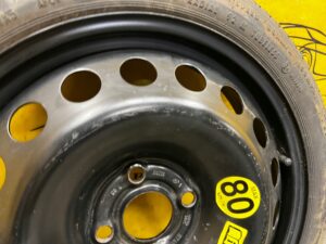KOŁO ZAPASOWE DOJAZDOWE FELGA OPONA OPEL ASTRA H 115/70 R16