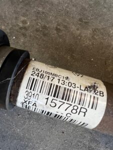 PÓŁOŚ LEWY PRZÓD RENAULT MEGANE IV SCENIC IV 1.3 TCE