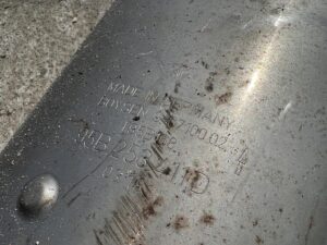 RURA WYDECHOWA WYDECH TŁUMIK KOŃCÓWKI PORSCHE MACAN 95B 2.0 TFSI AWD 4WD