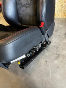 FOTEL PRAWY PRZÓD AIRBAG SKÓRA ALCANTARA PORSCHE CAYENNE II 7P5 GTS