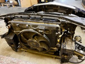 PRZÓD MASKA ZDERZAK BŁOTNIKI LAMPY CHŁODNICE MERCEDES GLS X166 3.0 B V6 USA