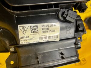 WLOT DOLOT KANAŁ POWIETRZA 4 STREFY PRAWY PORSCHE PANAMERA 970 I LIFT