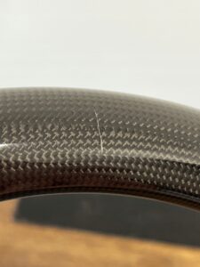 SKÓRZANA KIEROWNICA CARBON ŁOPATKI PORSCHE 911 991 LIFT