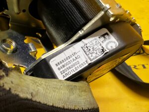 WYSTRZELONY PAS BEZPIECZEŃSTWA PRZÓD LEWY DACIA JOGGER SANDERO III EU