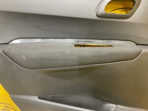 BOCZEK TAPICERKA DRZWI LEWY TYŁ PEUGEOT 3008 I