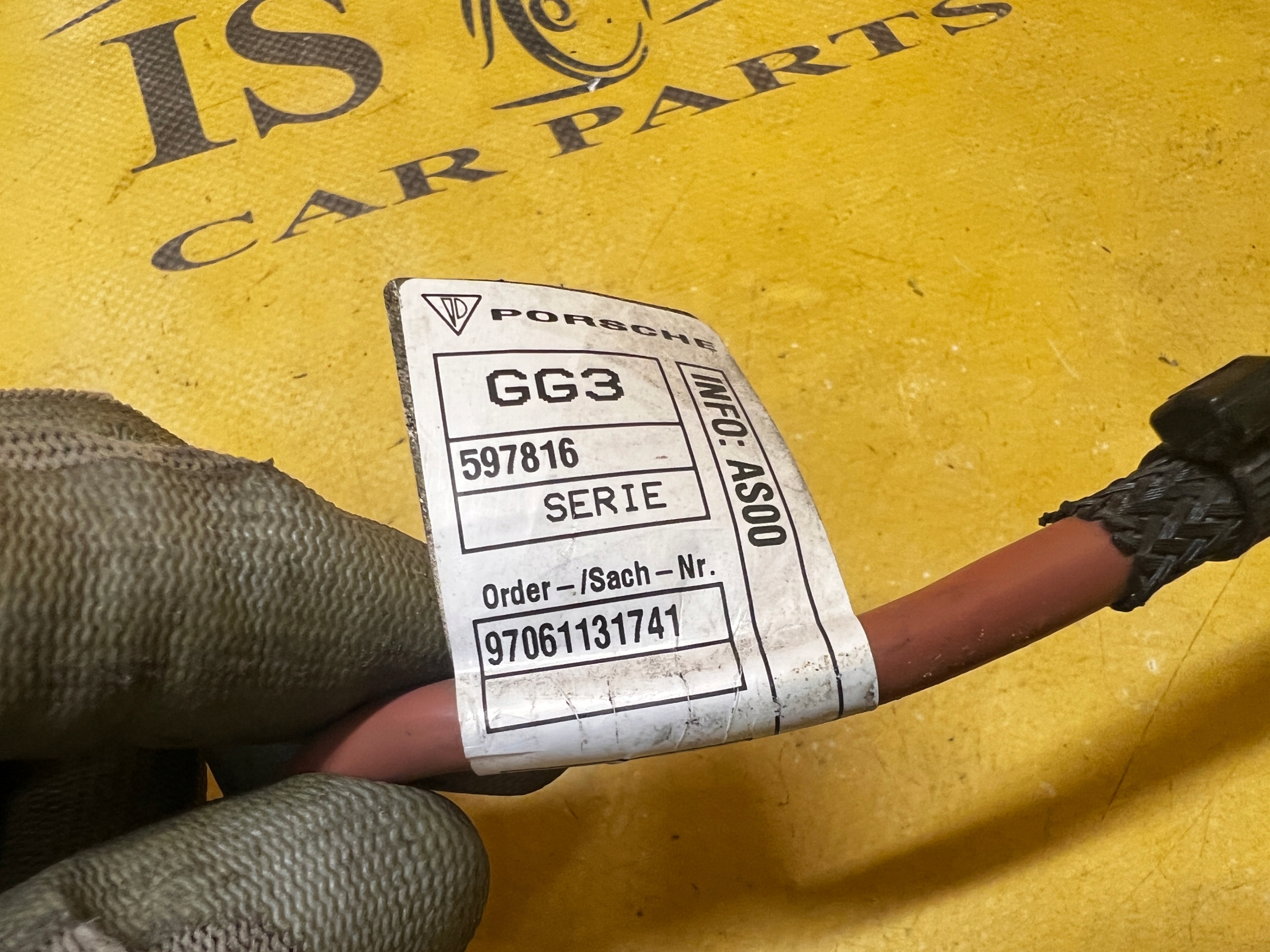 KLEMA PRZEWÓD AKUMULATORA PORSCHE PANAMERA 970 I LIFT 3.0 S E-HYBRID