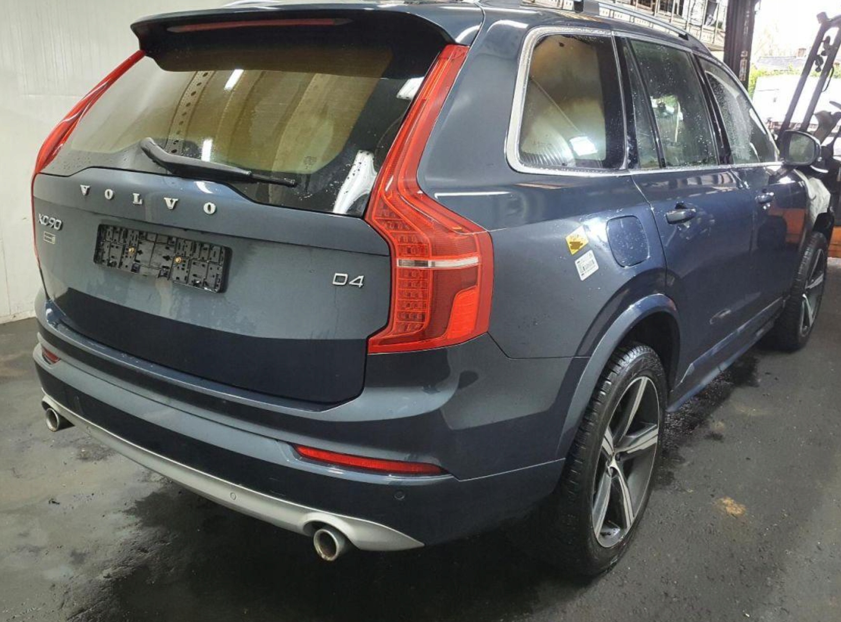 KOMPLETNY TYŁ PAS TYLNY KLAPA ZDERZAK ĆWIARTKA DACH BŁOTNIK VOLVO XC90 II