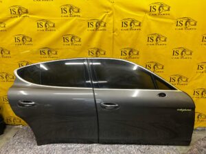 KPL DRZWI PRAWY PRZÓD TYŁ PORSCHE PANAMERA 970 I LIFT HYBRID M7S AGATE GREY