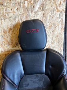 FOTEL PRAWY PRZÓD AIRBAG SKÓRA ALCANTARA PORSCHE CAYENNE II 7P5 GTS