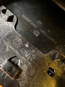 OSŁONA OBUDOWA KOLUMNY KIEROWNICZEJ BMW 5 G30 G31 M5 F90